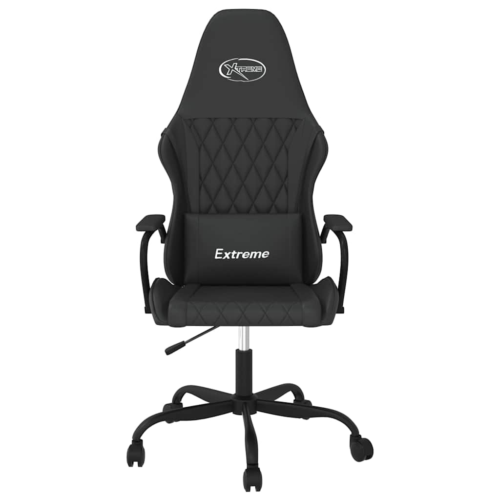 Vidaxl massage gamestoel kunstleer zwart