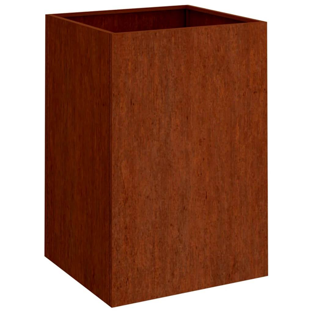 Vidaxl plantenbak 42x38x75 cm cortenstaal