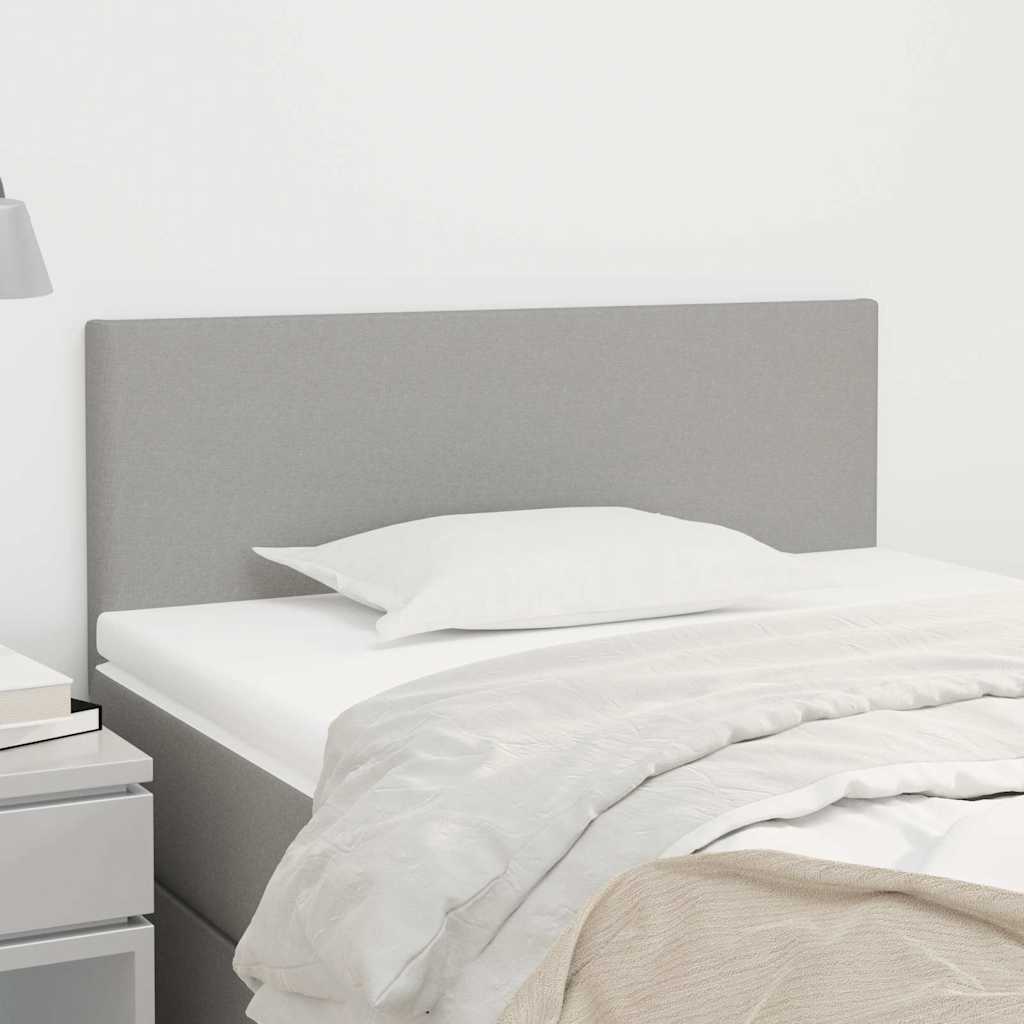Vidaxl hoofdbord 80x5x78 88 cm stof lichtgrijs