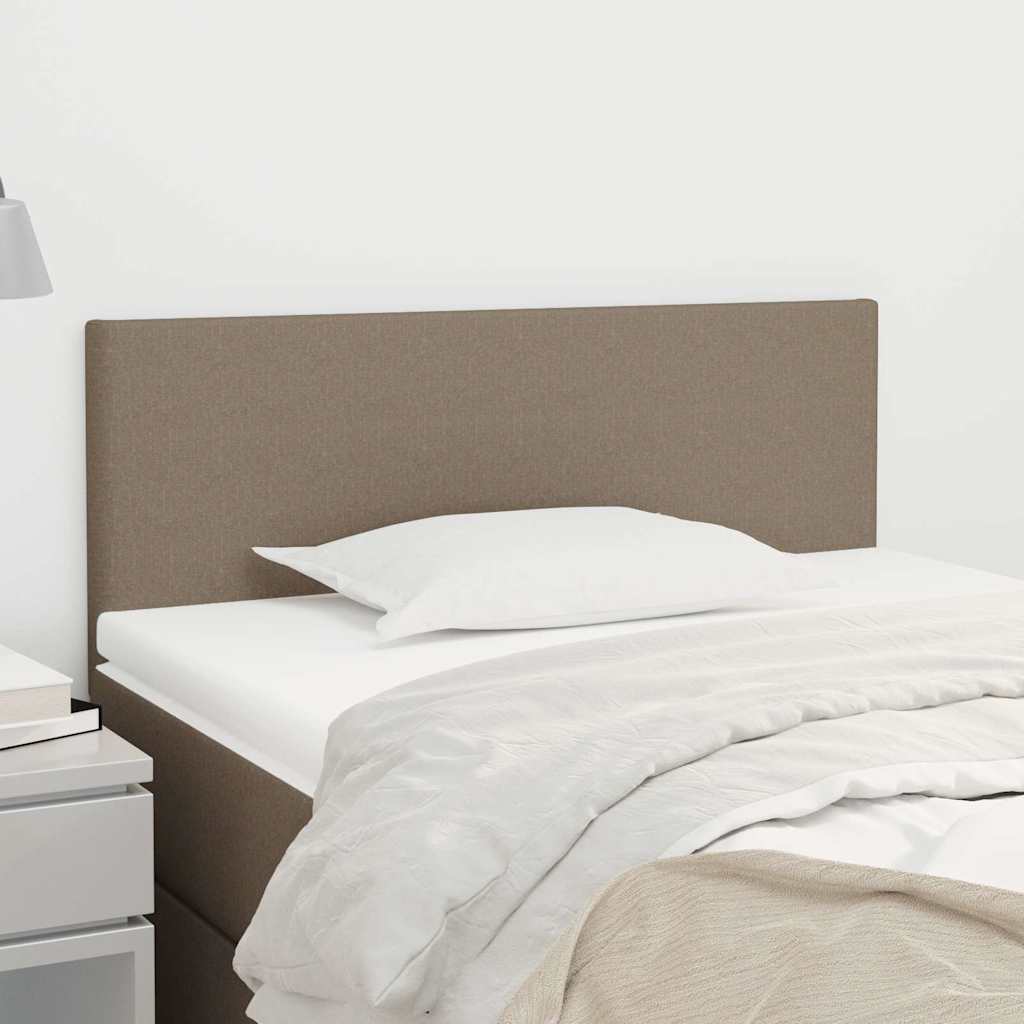 Vidaxl hoofdbord 80x5x78 88 cm stof taupe