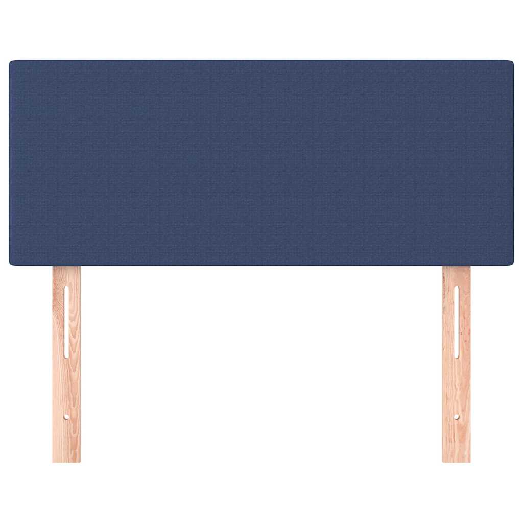 Vidaxl hoofdbord 80x5x78 88 cm stof blauw