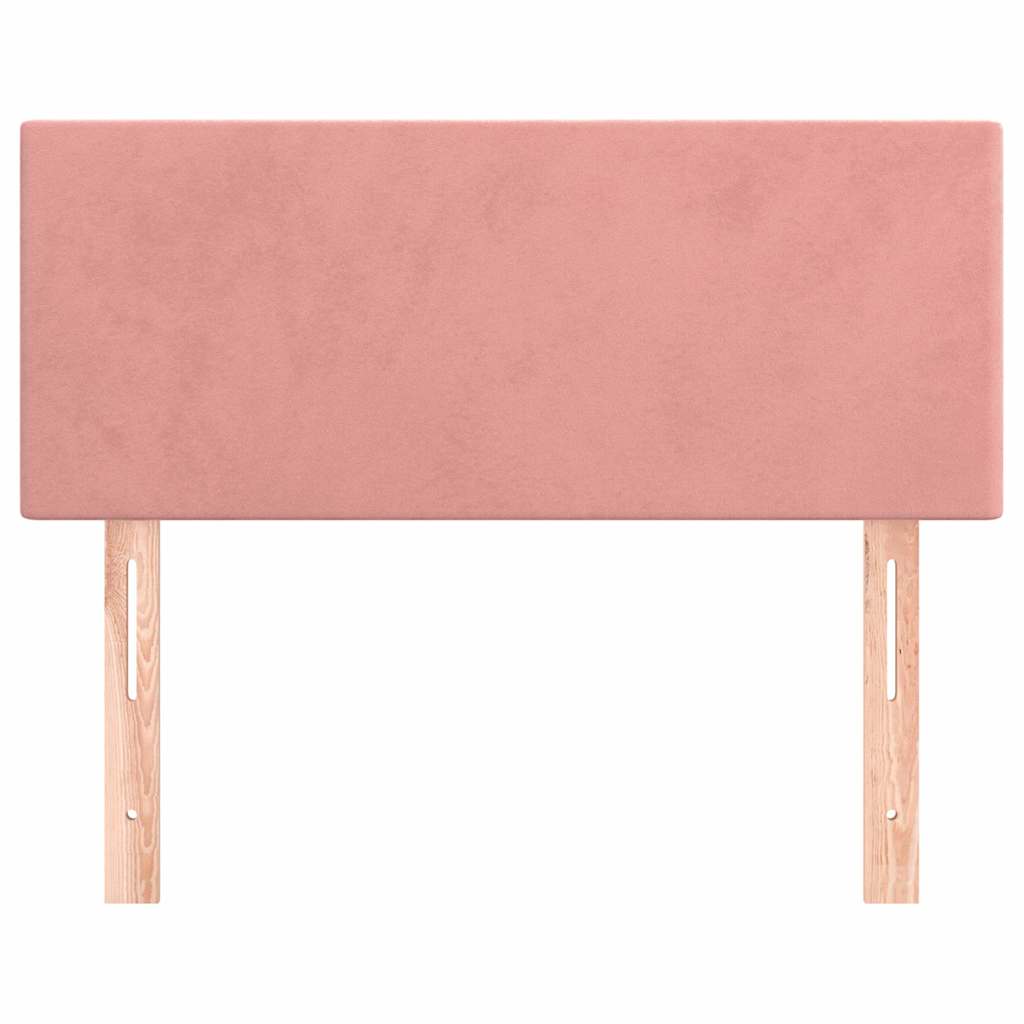 Vidaxl hoofdbord 80x5x78 88 cm fluweel roze