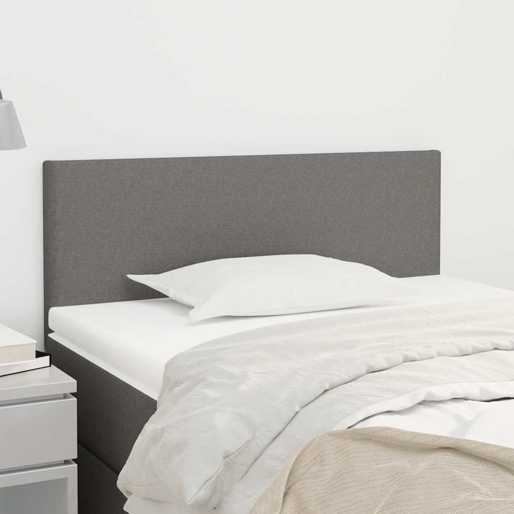 Vidaxl hoofdbord 90x5x78 88 cm stof donkergrijs