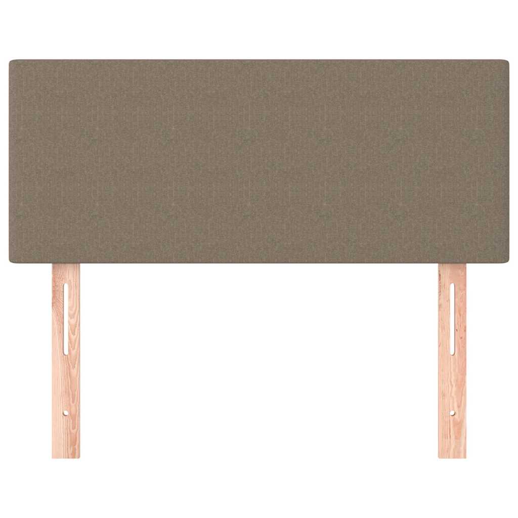 Vidaxl hoofdbord 90x5x78 88 cm stof taupe