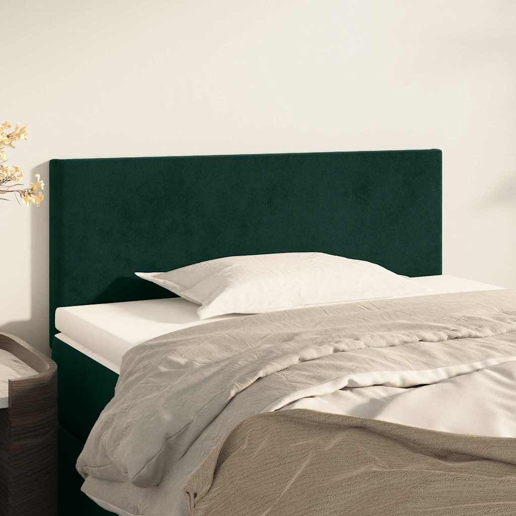 Vidaxl hoofdbord 90x5x78 88 cm fluweel donkergroen