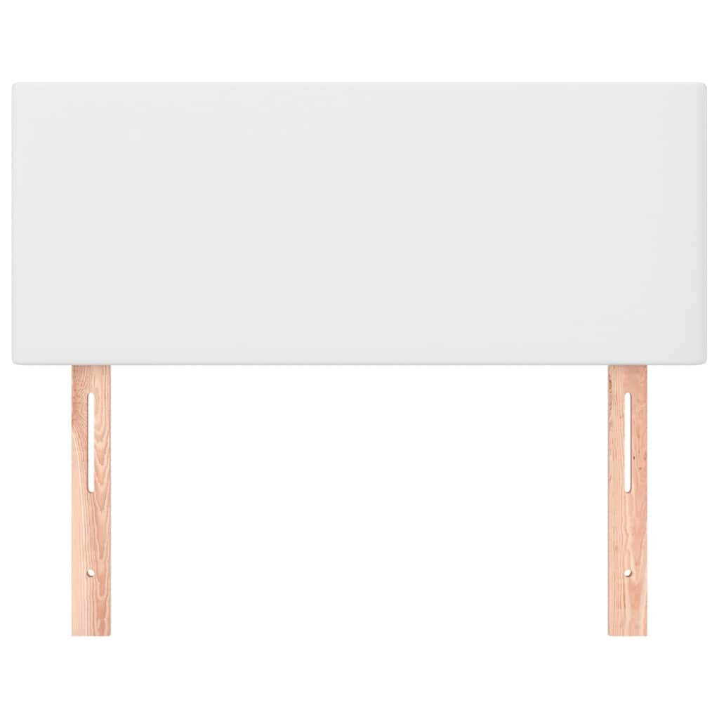 Vidaxl hoofdbord 100x5x78 88 cm kunstleer wit