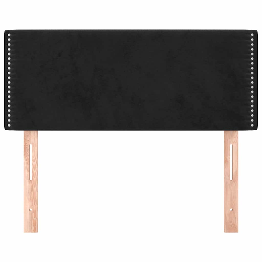 Vidaxl hoofdbord 90x5x78 88 cm fluweel zwart