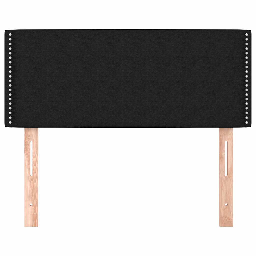 Vidaxl hoofdbord 100x5x78 88 cm stof zwart