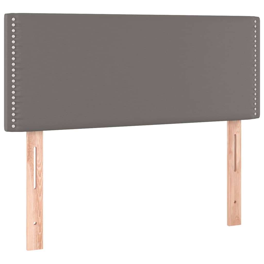Vidaxl hoofdbord 100x5x78 88 cm kunstleer grijs