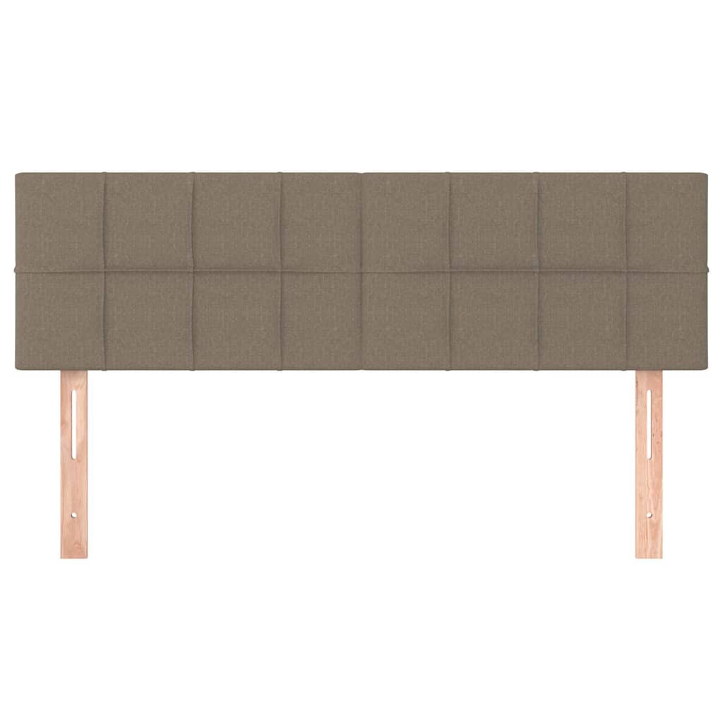 Vidaxl hoofdborden 2 st 72x5x78 88 cm stof taupe
