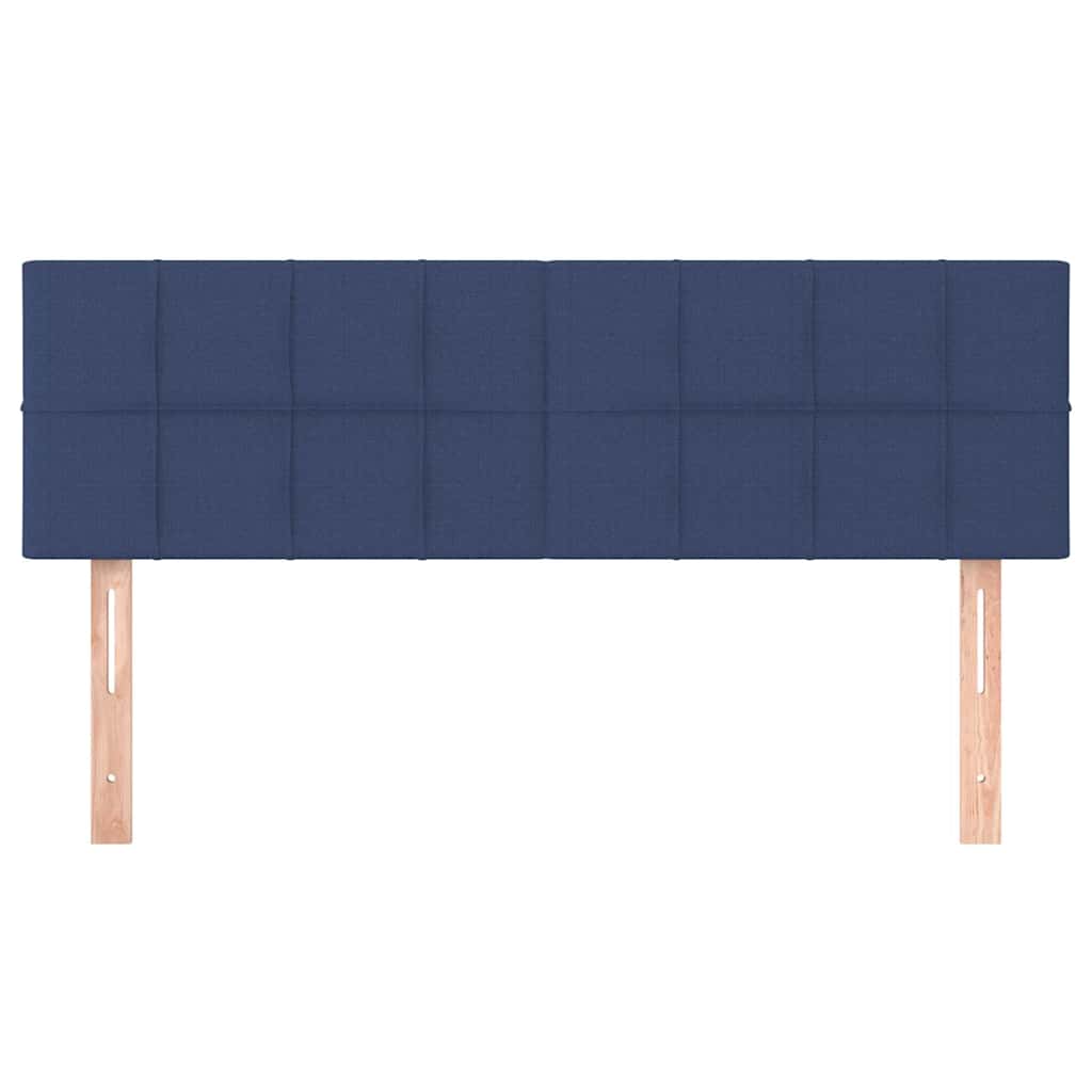 Vidaxl hoofdborden 2 st 72x5x78 88 cm stof blauw