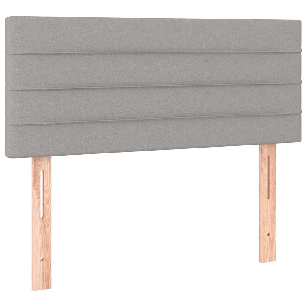Vidaxl hoofdbord 80x5x78 88 cm stof lichtgrijs
