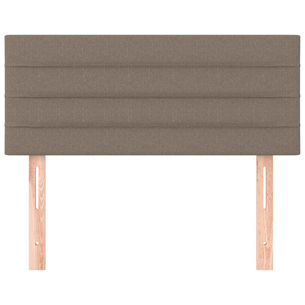 Vidaxl hoofdbord 80x5x78 88 cm stof taupe