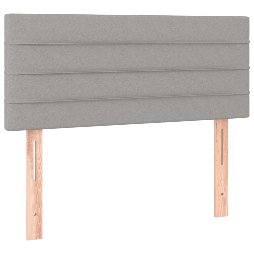Vidaxl hoofdbord 90x5x78 88 cm stof lichtgrijs