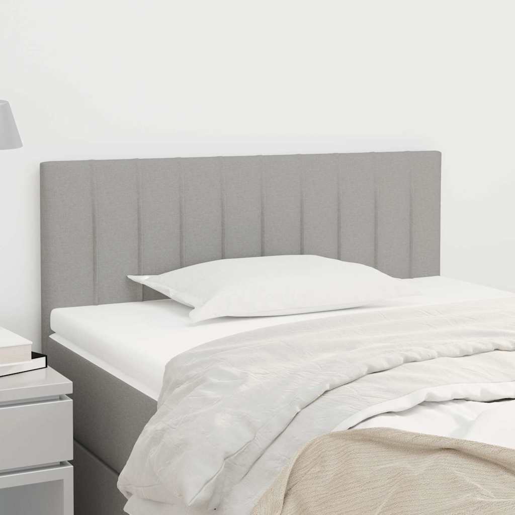 Vidaxl hoofdbord 80x5x78 88 cm stof lichtgrijs