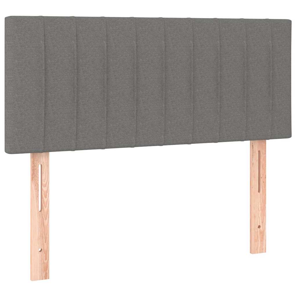 Vidaxl hoofdbord 80x5x78 88 cm stof donkergrijs