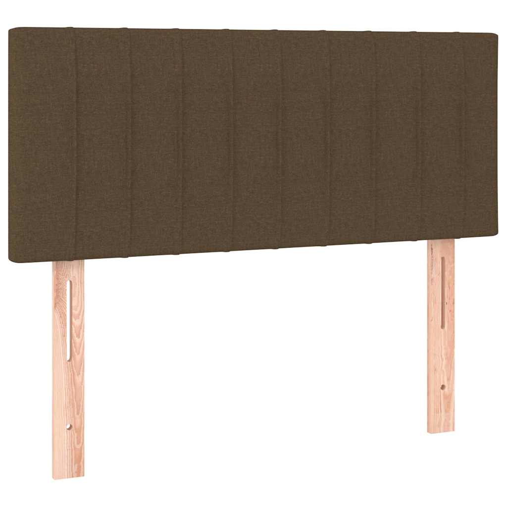 Vidaxl hoofdbord 80x5x78 88 cm stof donkerbruin