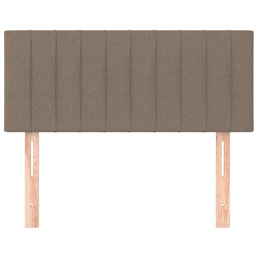 Vidaxl hoofdbord 80x5x78 88 cm stof taupe