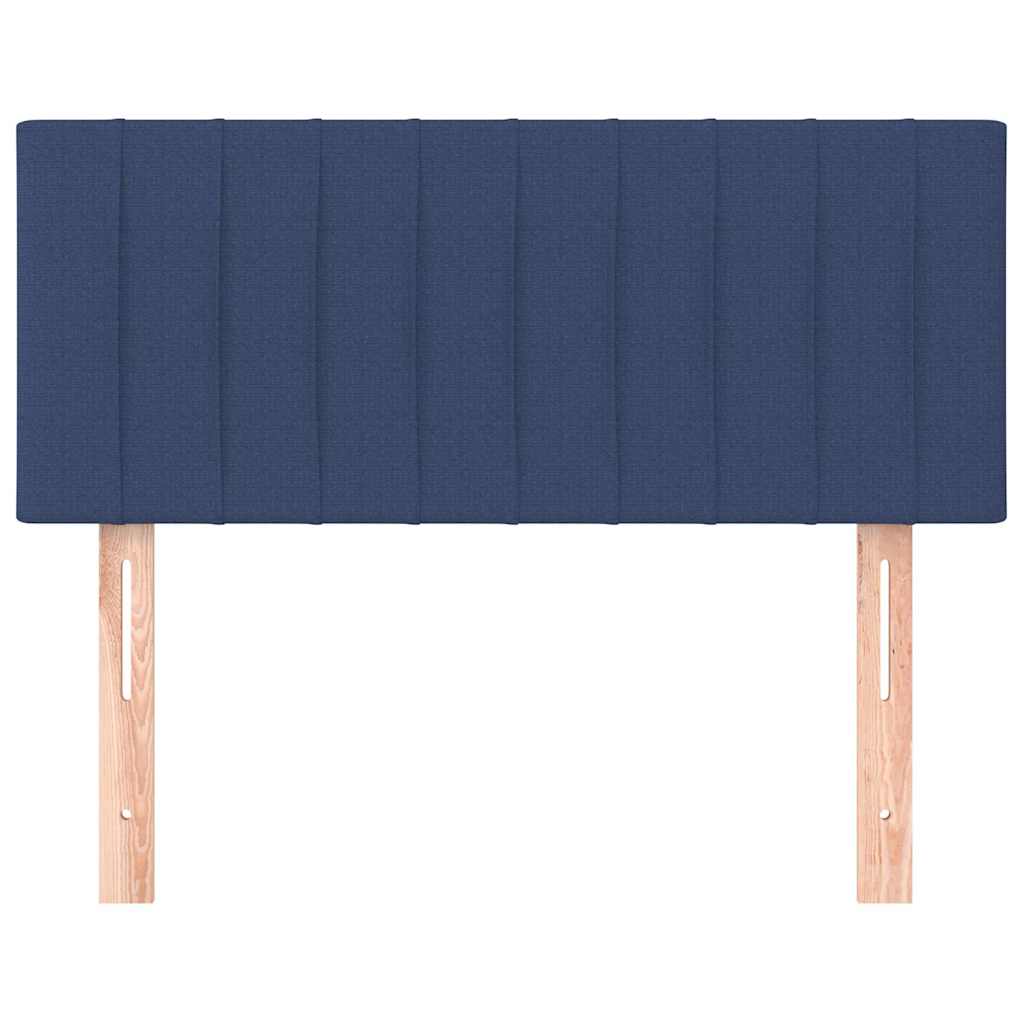 Vidaxl hoofdbord 90x5x78 88 cm stof blauw