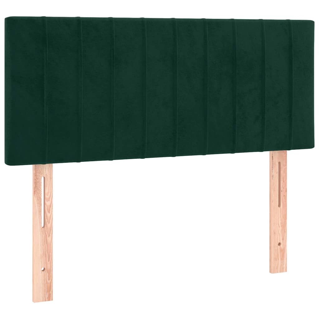 Vidaxl hoofdbord 90x5x78 88 cm fluweel donkergroen
