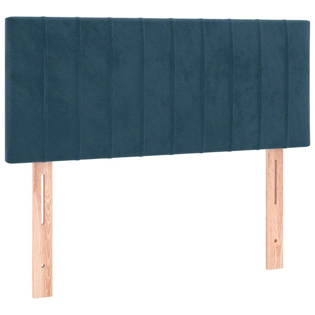 Vidaxl hoofdbord 90x5x78 88 cm fluweel donkerblauw