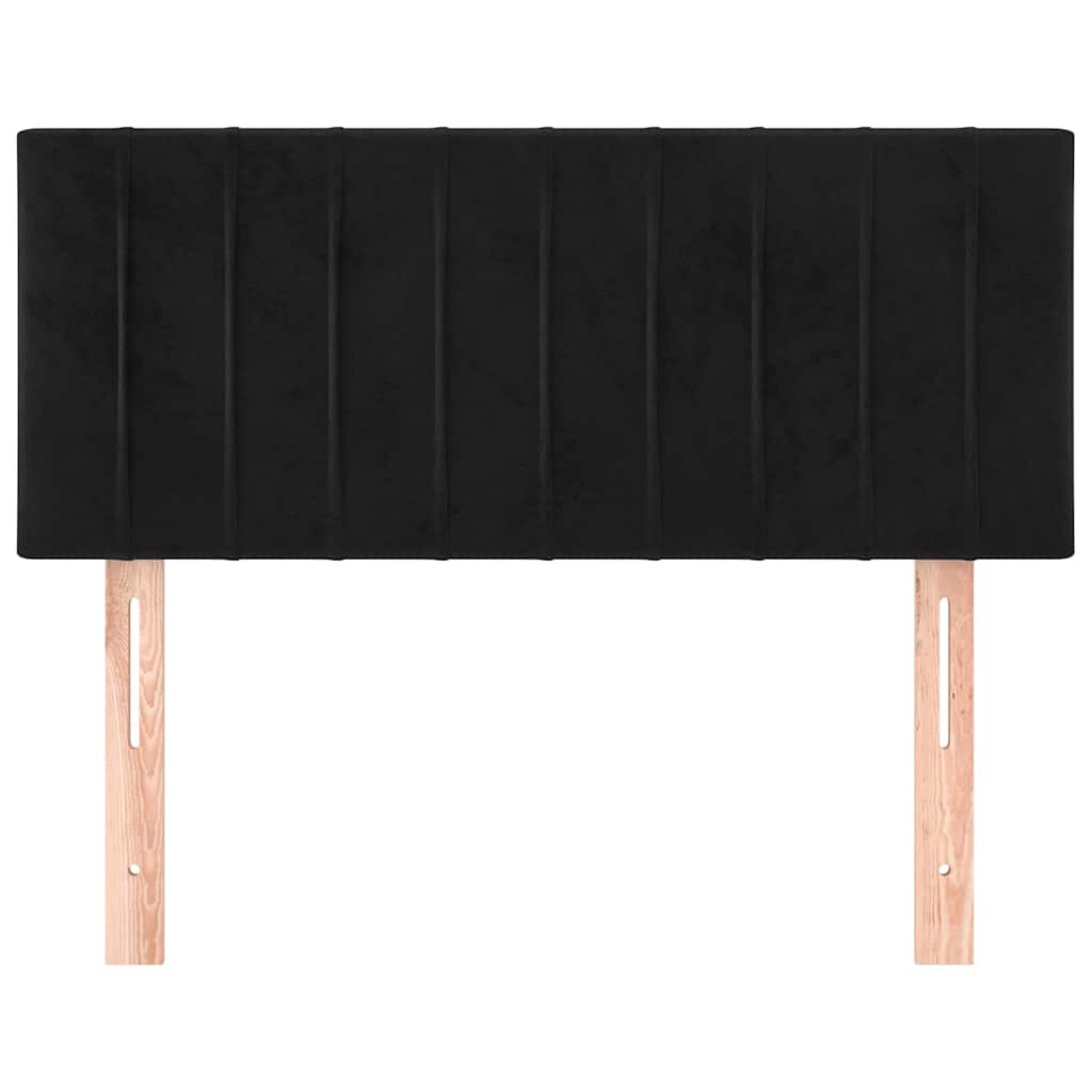 Vidaxl hoofdbord 100x5x78 88 cm fluweel zwart