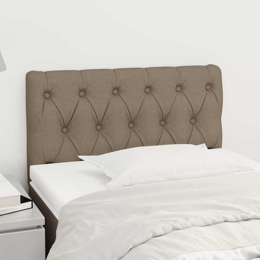 Vidaxl hoofdbord 80x7x78 88 cm stof taupe