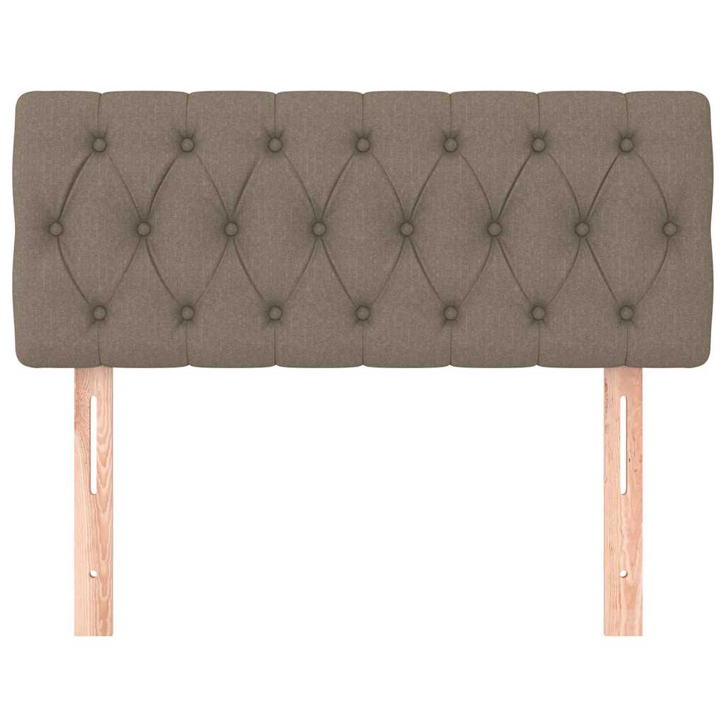 Vidaxl hoofdbord 90x7x78 88 cm stof taupe