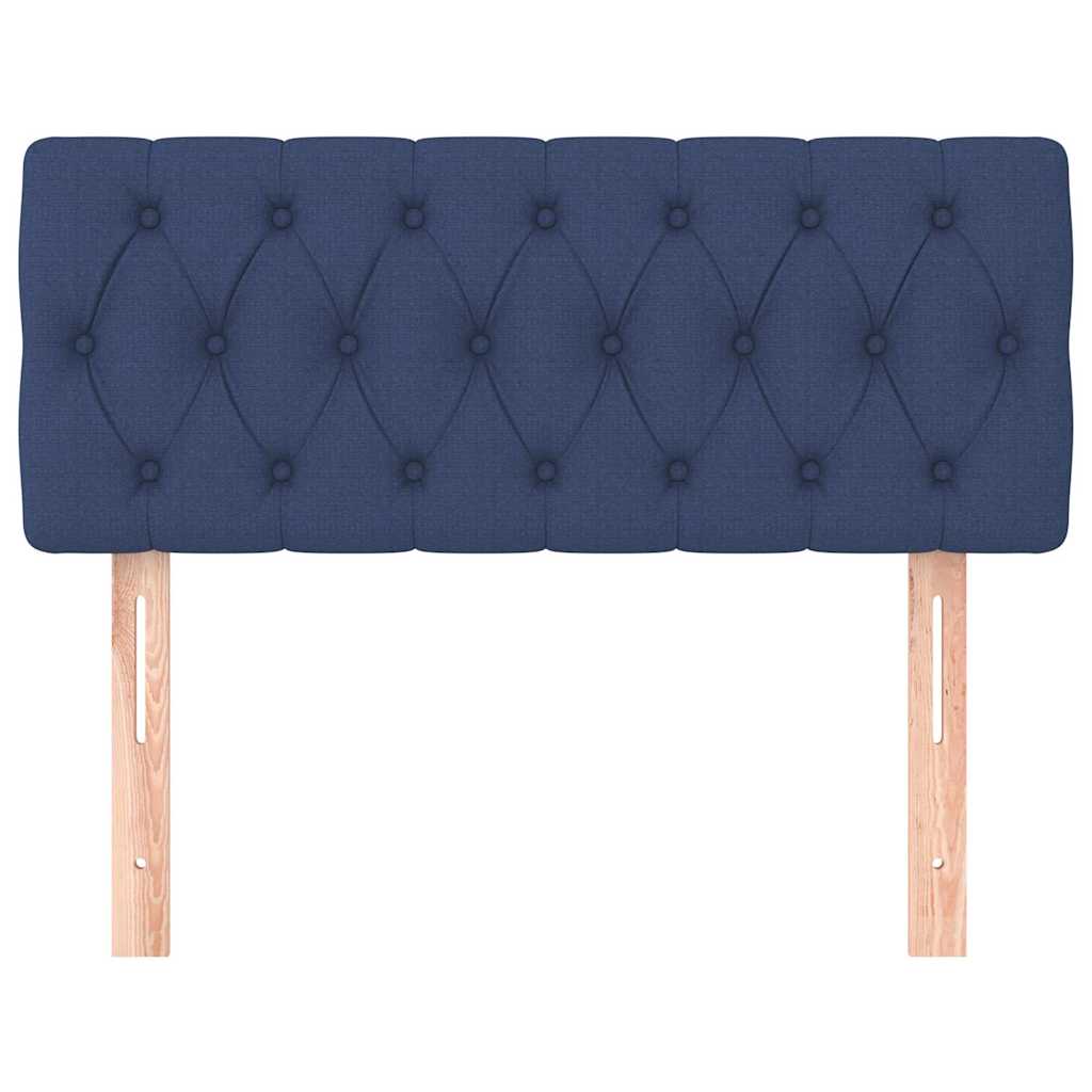 Vidaxl hoofdbord 100x7x78 88 cm stof blauw