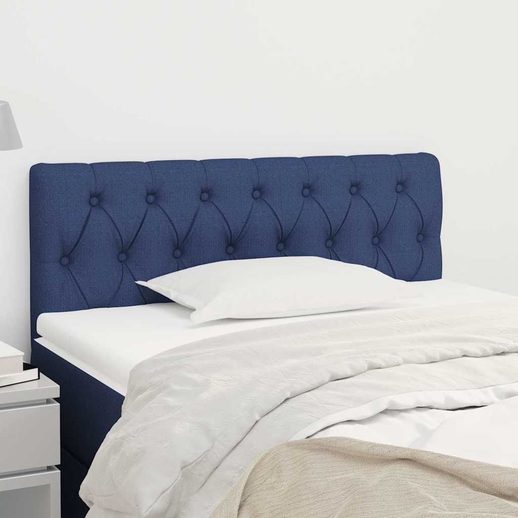 Vidaxl hoofdbord 100x7x78 88 cm stof blauw
