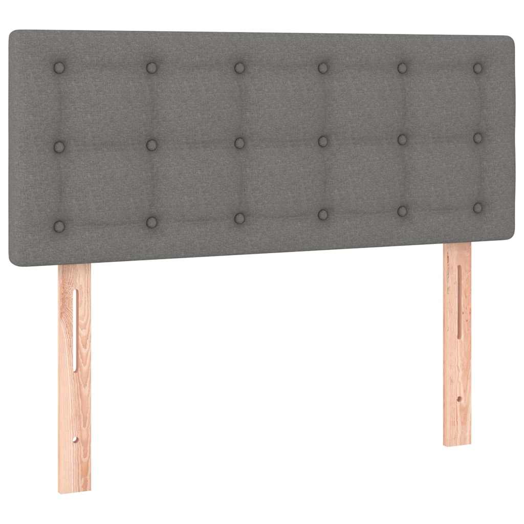 Vidaxl hoofdbord 80x5x78 88 cm stof donkergrijs