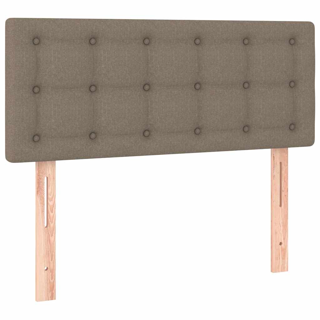 Vidaxl hoofdbord 100x5x78 88 cm stof taupe