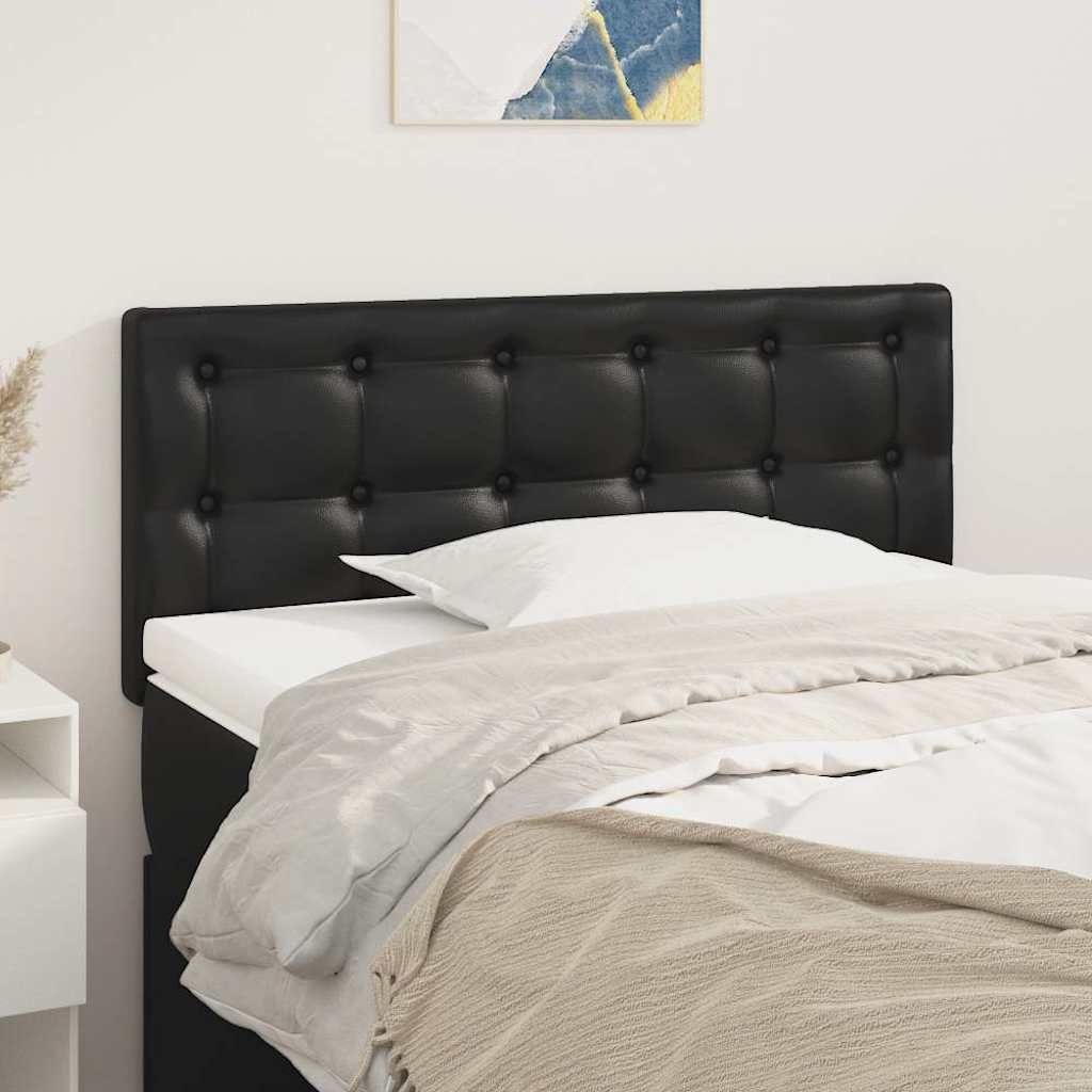 Vidaxl hoofdbord 100x5x78 88 cm kunstleer zwart
