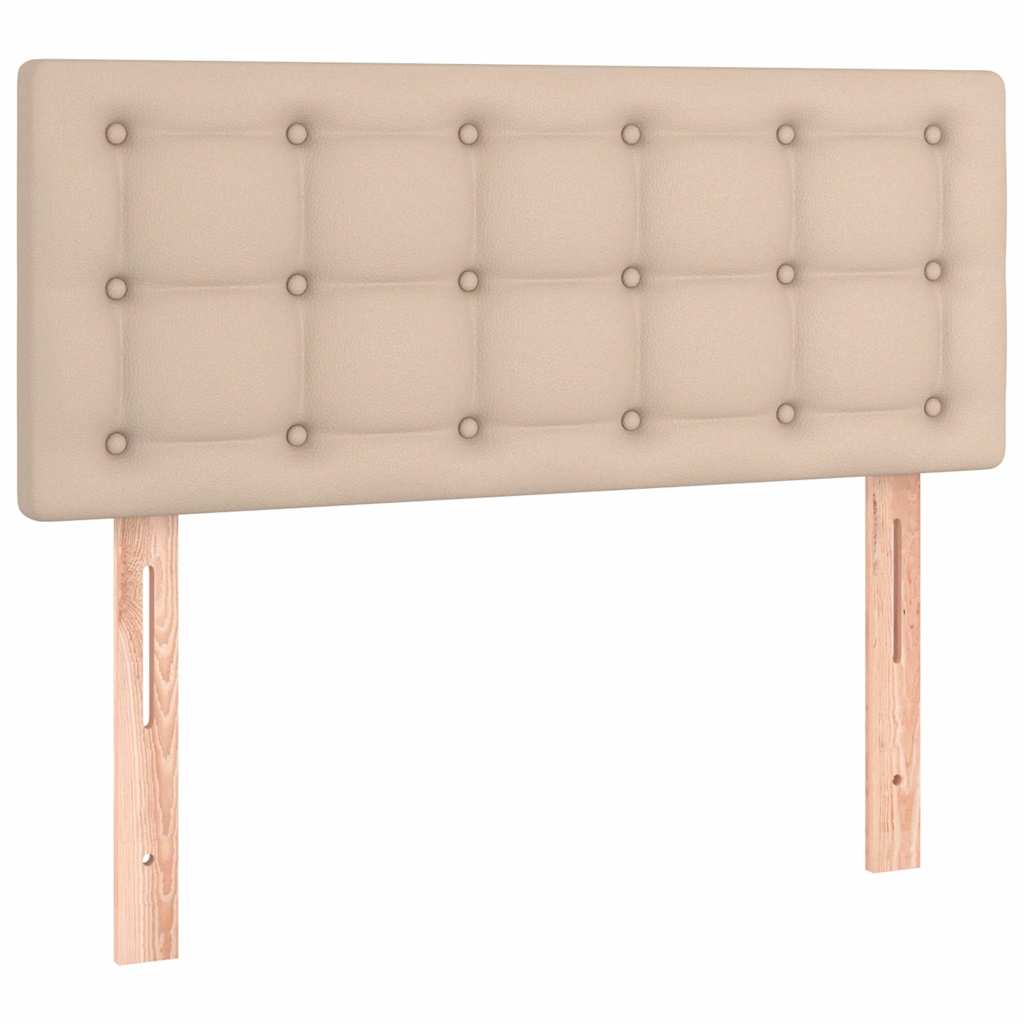 Vidaxl hoofdbord 100x5x78 88 cm kunstleer cappuccinokleurig