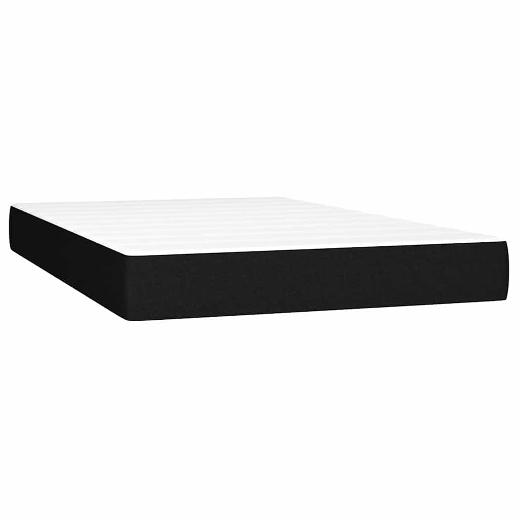 Vidaxl pocketveringmatras medium 120x200x20 cm stof zwart