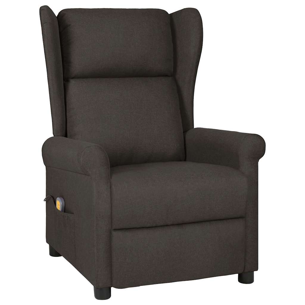 Vidaxl massagestoel stof taupe