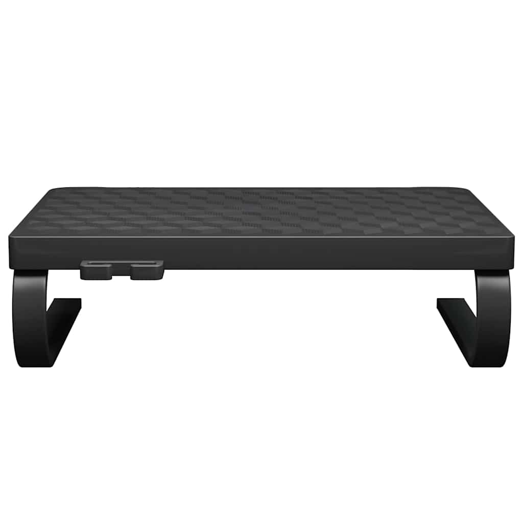 Vidaxl monitorstandaard 37x28x11,5 cm zwart