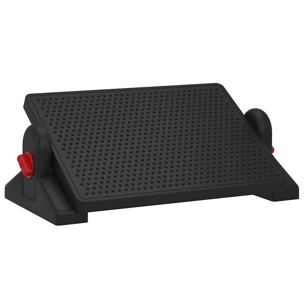 Vidaxl voetensteun 50x30,5x17 cm zwart