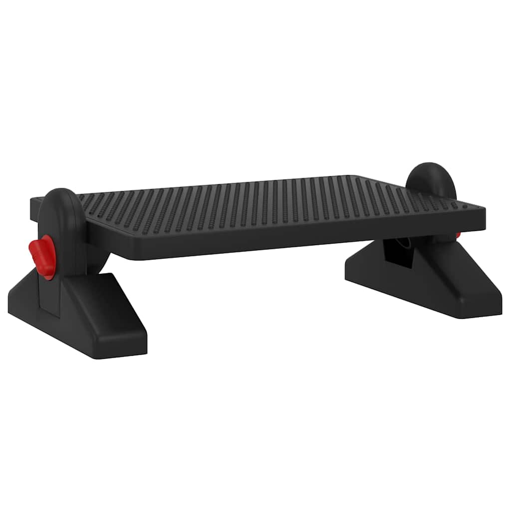 Vidaxl voetensteun 50x30,5x17 cm zwart