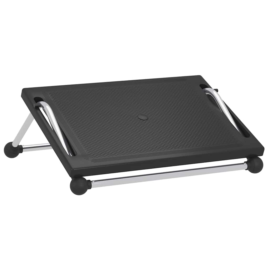 Vidaxl voetensteun 45x40x13,5 cm zwart