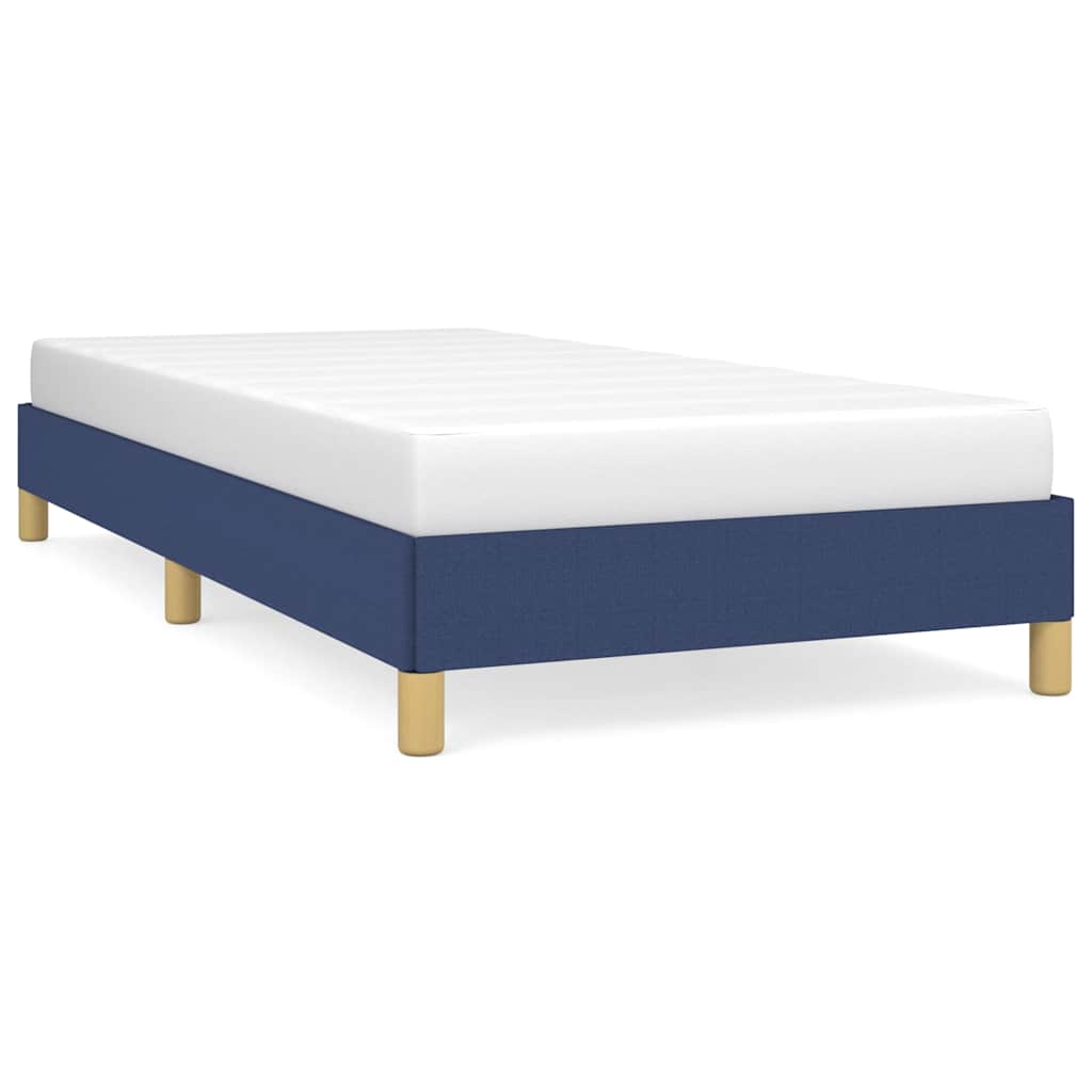 Vidaxl bedframe zonder matras 80x200 cm stof blauw