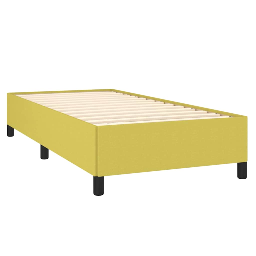 Vidaxl bedframe stof groen 90x190 cm