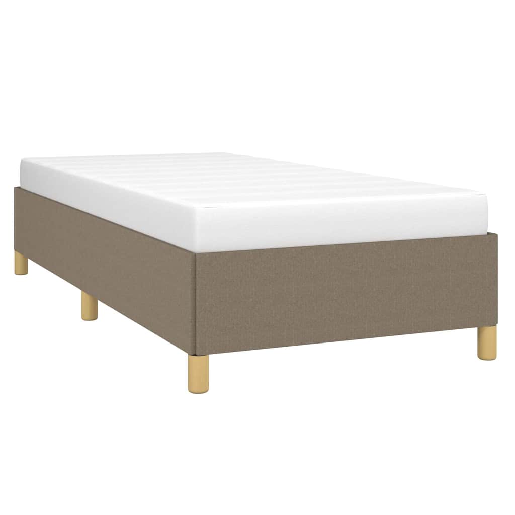 Vidaxl bedframe zonder matras 90x190 cm stof taupe