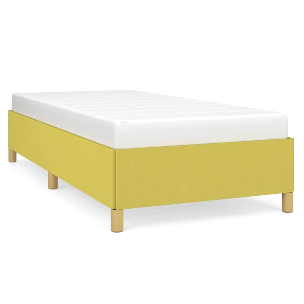 Vidaxl bedframe stof groen 90x200 cm