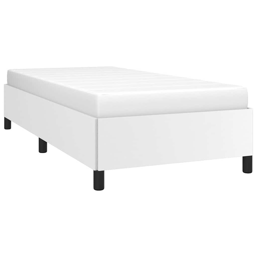 Vidaxl bedframe kunstleer wit 100x200 cm