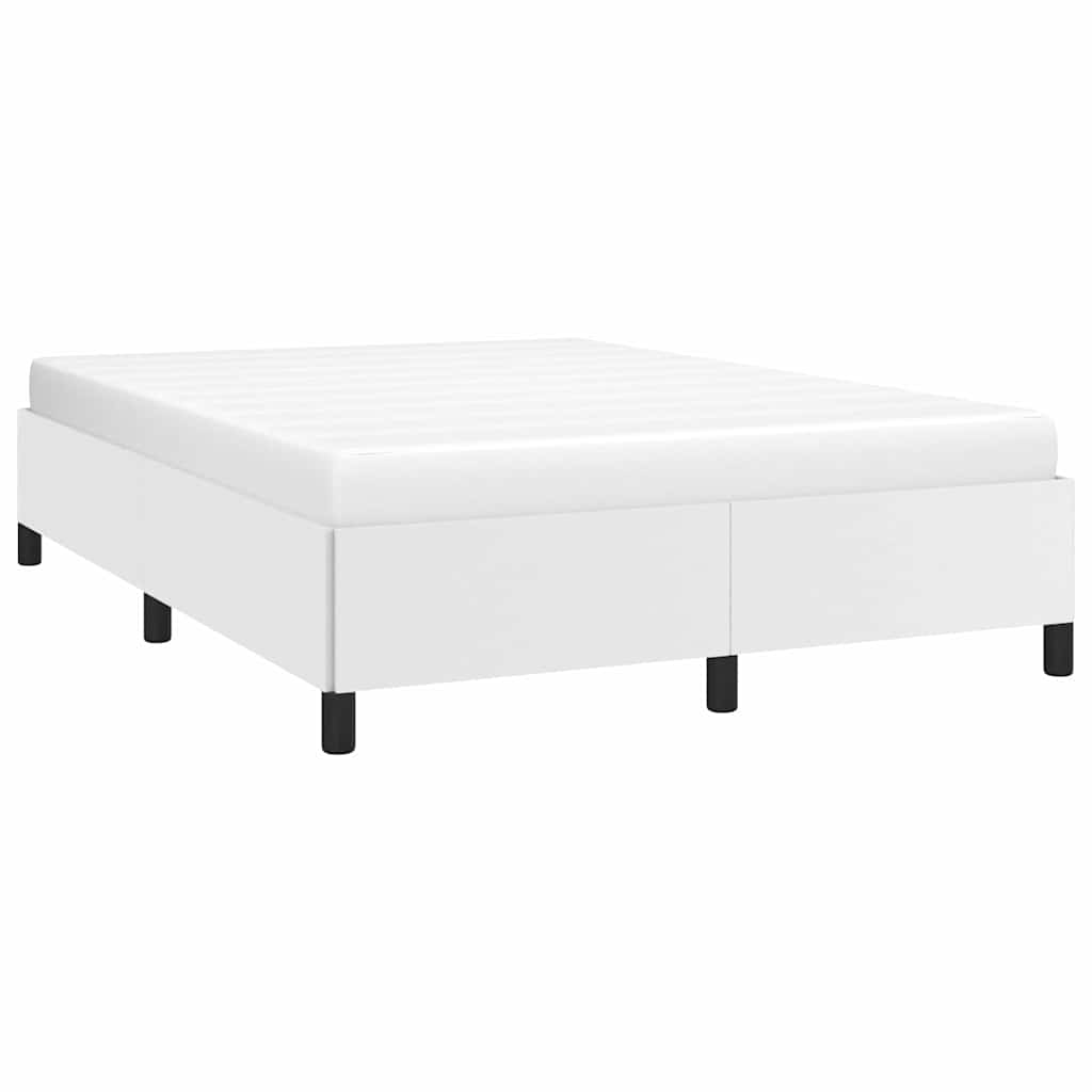 Vidaxl bedframe kunstleer wit 140x200 cm