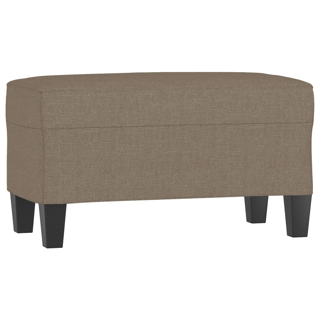 Vidaxl bankje 70x35x41 cm stof taupe