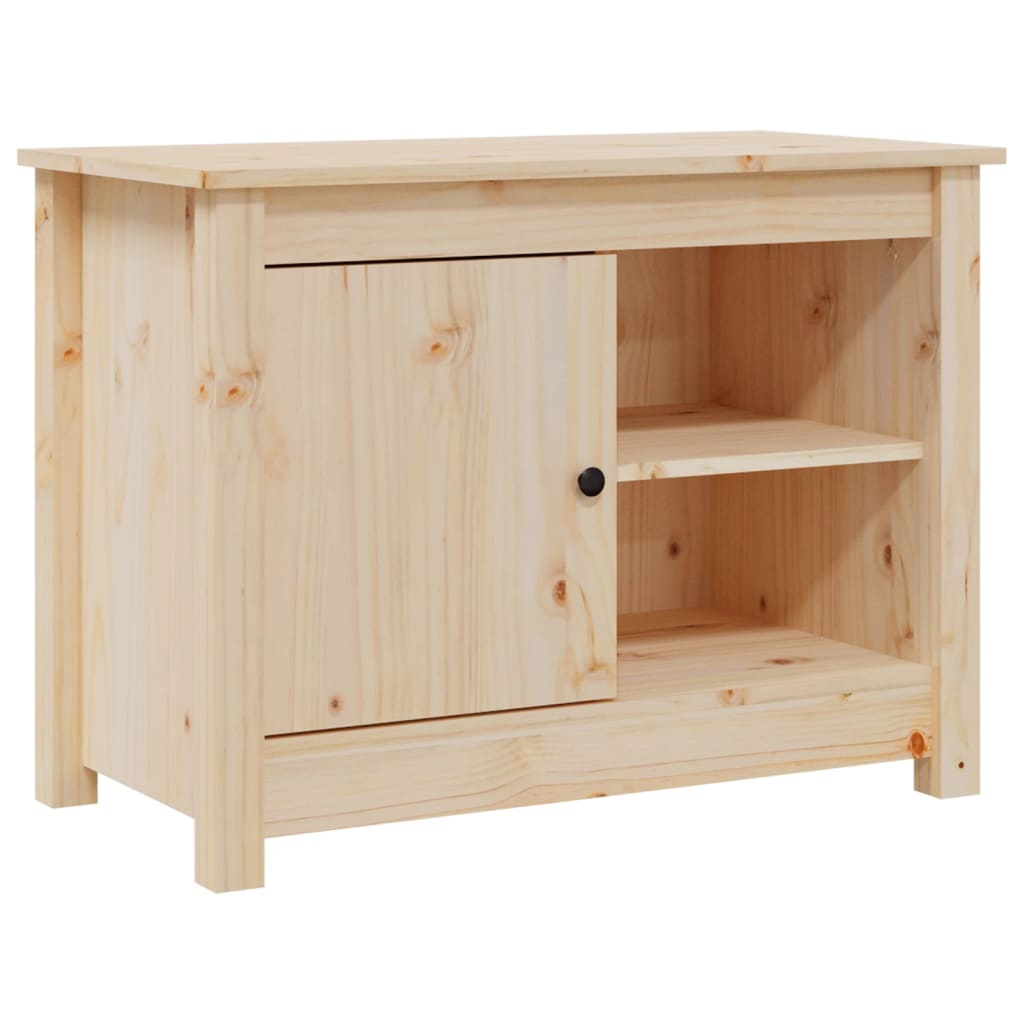 Vidaxl tv-meubel 70x36,5x52 cm massief grenenhout