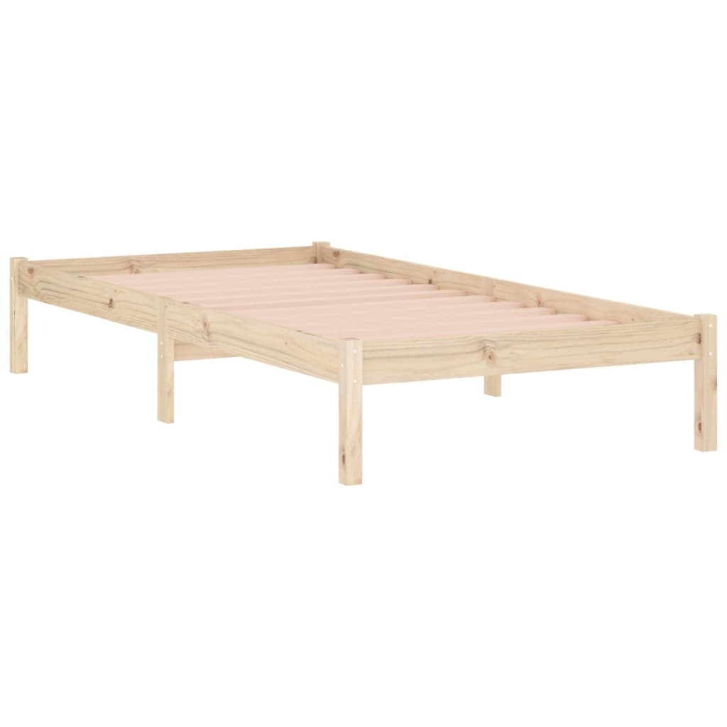 Vidaxl bedframe zonder matras massief grenenhout 100x190 cm twin