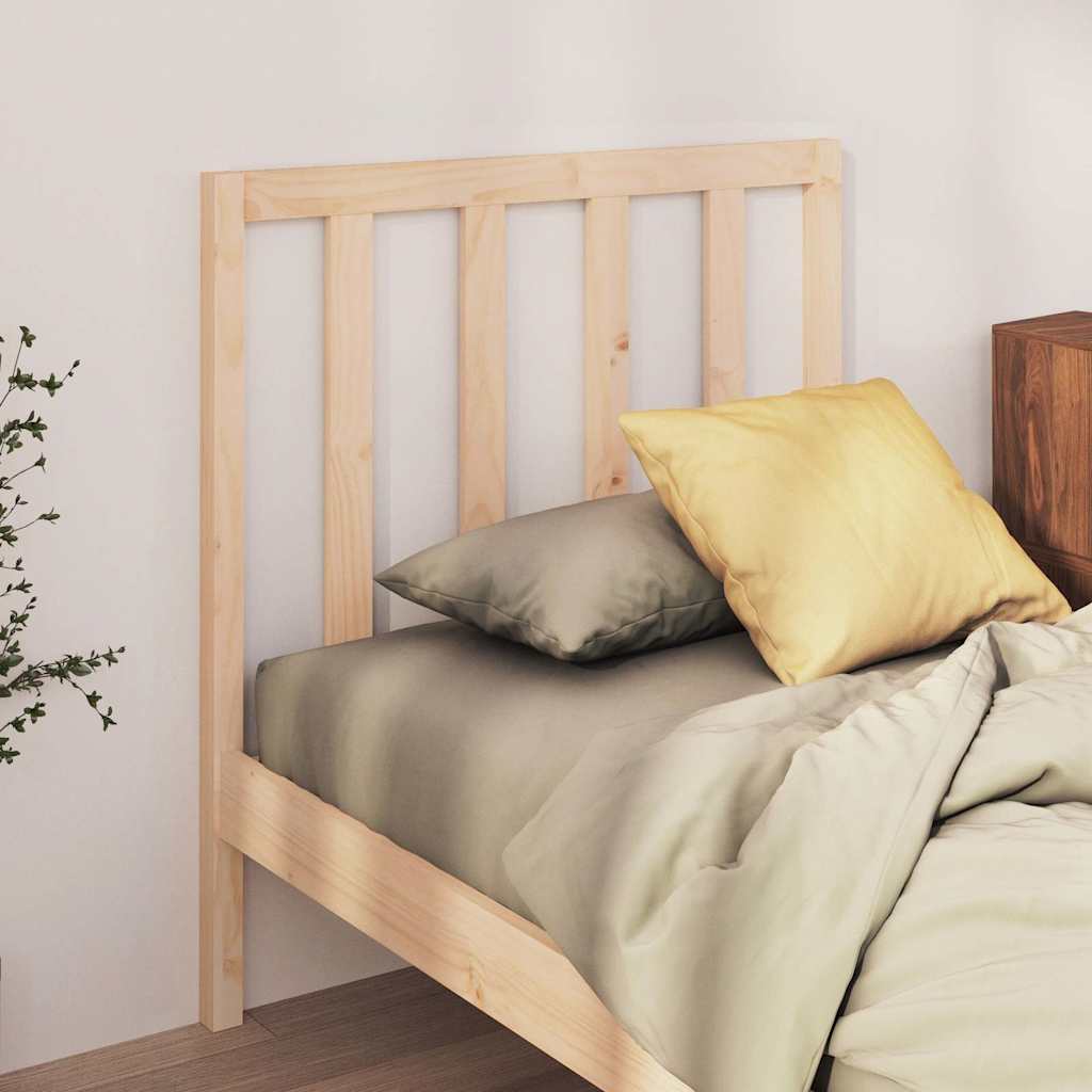 Vidaxl hoofdbord 95x4x100 cm massief grenenhout